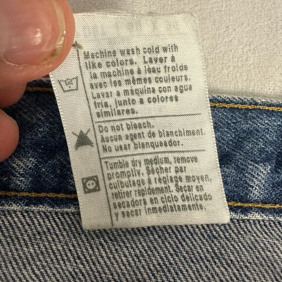 Carhartt Mens Relaxed Fit Blue Denim Jeans Size 58X30 Heavyweight Cotton - Picture 5 of 5